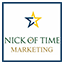 Nick of Time Marketing Logo