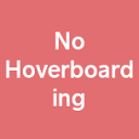 No Hoverboarding Logo