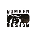 Number 75 Design Logo