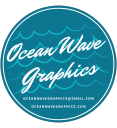 Ocean Wave Graphics Logo