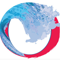 On Waves' Design Logo