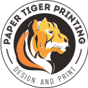 Paper Tiger Printing ( Design to Print) Logo