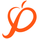 Peachy Graphic Design Logo