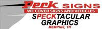 Peck Signs Specktacular Graphics, Co. Logo