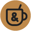 Pen & Mug - Brand + Website Design Logo
