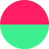 Pink Green Logo