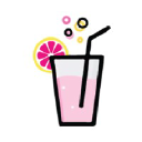 Pink Lemonade Social Logo