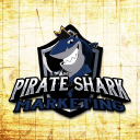Pirate Shark Marketing Logo
