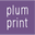 Plum Print Logo
