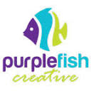 Purple Fish Creative Logo