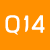 Q14 Agence Web, design, marketing Logo