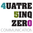 Quatre Cinq Zéro Communication Inc. Logo