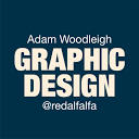 Redalfalfa Graphic Design Logo