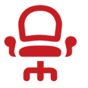 Red Chair Web Design Logo