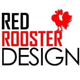 Red Rooster Design Logo