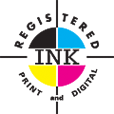 Registered Ink Printing Co Logo