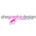 She Graphic Design & Printing Studio Logo