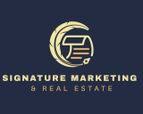 Signature marketing & Real Estate Logo