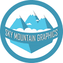 Sky Mountain Graphics Logo