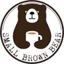 Small Brown Bear Design Logo
