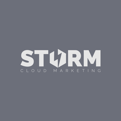 Storm Cloud Marketing Logo