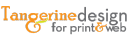 Tangerine Design & Web Logo
