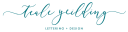 Teale Yeilding Lettering + Design, LLC Logo