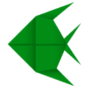 three green fish Logo