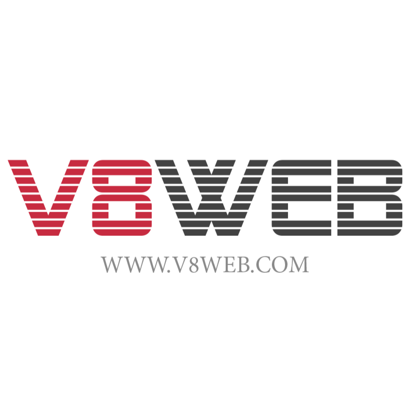 V8Web.com Logo