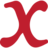 Vertical x Design Logo