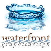 Waterfront Graphic Design Logo