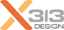 X313 Design Logo
