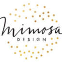 Mimosa design logo