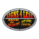 Signs 4 Less logo