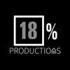 18 Percent Productions LLC Logo