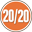 20/20 Visual Media Logo