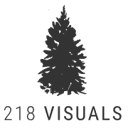 218 Visuals Logo