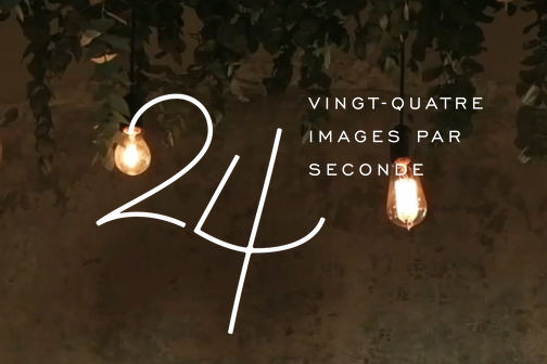 24 images par seconde  Logo
