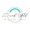 25 and Gold Creative Studio Logo