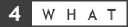 4 What Interactive logo