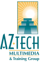 AZtech Multimedia & Training Group Logo
