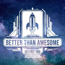 Better Than Awesome logo