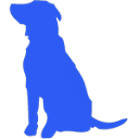 Blue Dog Video Logo