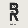 B R Drone logo