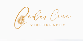Cedar Cone wedding videography Logo