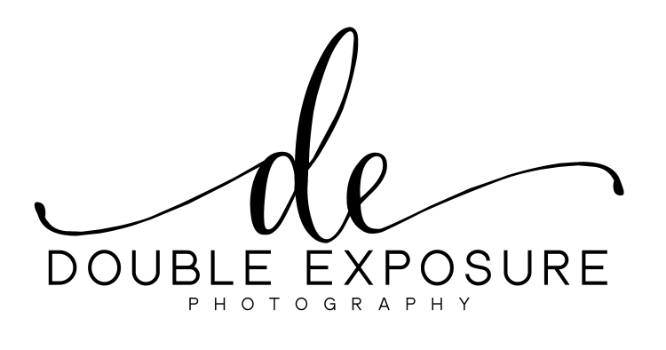 Double Exposure Photography Logo