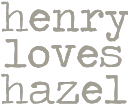 Henry Loves Hazel  Logo