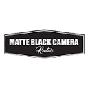 Matte Black Camera Rentals Logo