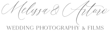 Melissa & Arturo Photography & Films Logo
