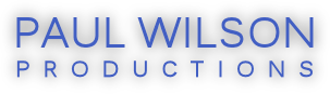 Paul Wilson Productions Logo